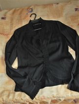 черная блузка Larro