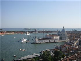 Вид с колокольни Св. Марка. Венеция.