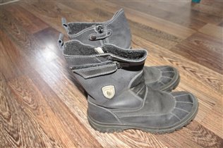 Примиджи-сапоги для мальчика на утеплителе-36-400