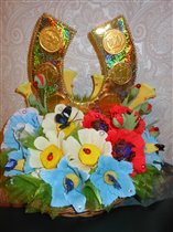 букет  сослуживцу