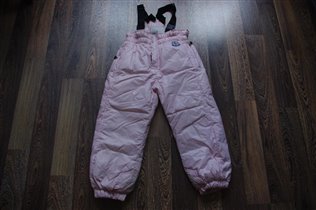 монклер пуховый комбез-116/122-800