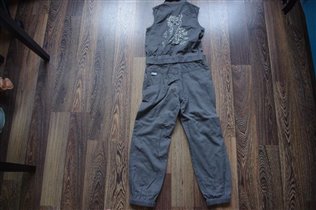 комбез с мишкой на спине-116-300