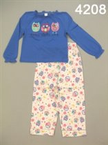 Пижама для девочек (W12-4208)