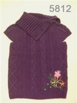Пуловер для девочек (W12-5812)