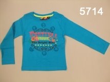 Футболка с длинным рукавом для девочек (W12-5714)