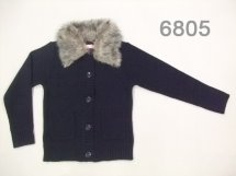 Кардиган для девочек (W12-6805)