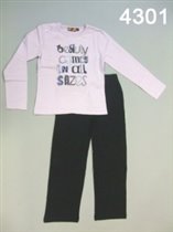 Пижама для девочек (W12-4301)