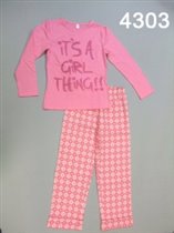 Пижама для девочек (W12-4303)