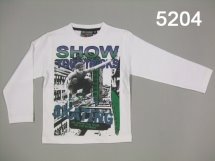 Футболка с длинным рукавом для мальчиков (W12-5204