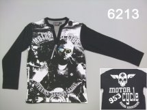 Футболка с длинным рукавом для мальчиков (W12-6213