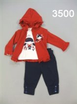 Костюм-двойка для девочек (W12-3500)