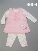 Костюм-двойка для девочек (W12-3604)