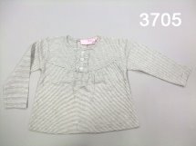 Футболка с длинным рукавом для девочек (W12-3705)