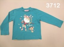 Футболка с длинным рукавом для девочек (W12-3712)