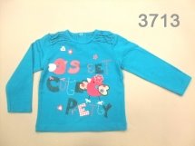 Футболка с длинным рукавом для девочек (W12-3713)