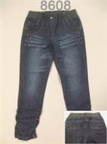 Джинсы для девочек (W12-8608)