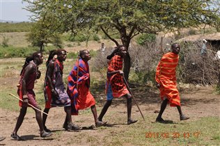 танец масаев