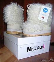 Унты Missouri, белые, размер 31-32