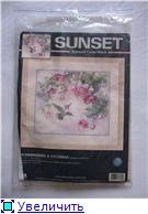 Sunset 13139 Hummingbird & Fuchsias 35$