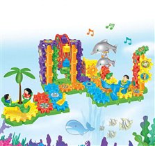 9704-Волшебный мир с дельфинами 91деталь