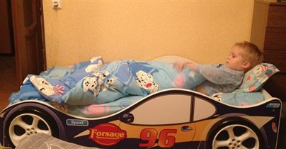 форсаж синий с дополнительными колесами