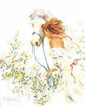  'Девушка с лошадью' N 33829 от Lanarte