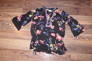 трикотажная булузка-122-300