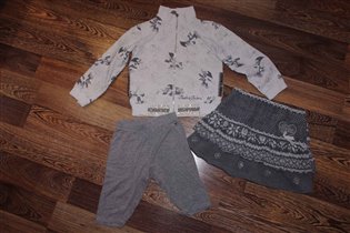 толстовка+юбка(Руба куори)+лосинки-116-800