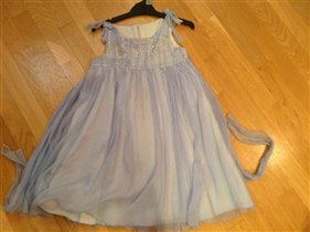 Платье на праздник для принцессы, 128 размер