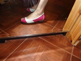 Кожаные туфли фирмы Крокс на 36,5 - 37р