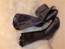 Сапоги  39р-р Giuseppe Mancini б/у 1000руб.