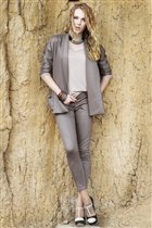 Кардиган из плотного трикотажного полотна