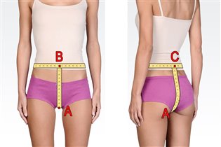 схема измерений-как подобрать брюки (часть1)