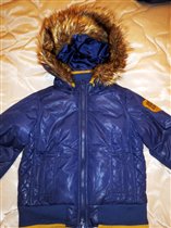 Куртка сhicco темно-синяя на 5-6 лет