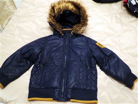 Куртка сhicco темно-синяя на 5-6 лет