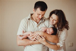 фотосессия новорожднного