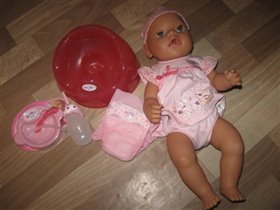 Беби борн с аксессуарами