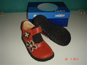 Новые ботинки фирмы MOD8 р-р 25 кожа, 16см 