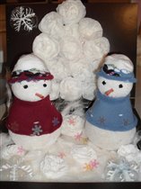 Новогодние снеговички!!!