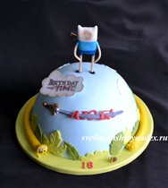 Торт любителям Adventure Time