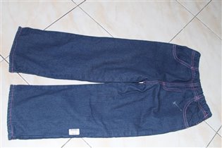 НОВЫЕ утепленные джинсы р.110см - 250 руб