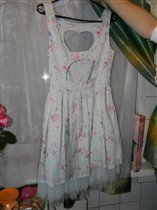 Платье нежное беби-долл на 42 р-р