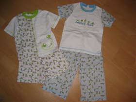 Пижамы Шарманте, 92-98, имхо на 92, 200р за обе