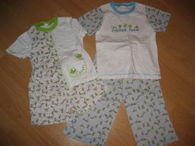 Пижамы Шарманте,104-110, имхо на 98, 200р за обе