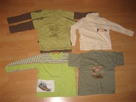 На 98-104см, осталась футболка