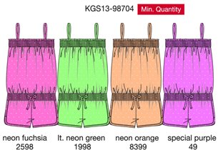 Комбинезон для девочек (KGS13-98704)