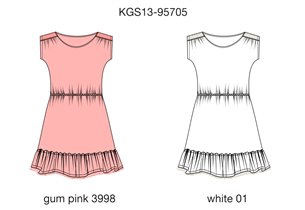 Платье для девочек (KGS13-95705)