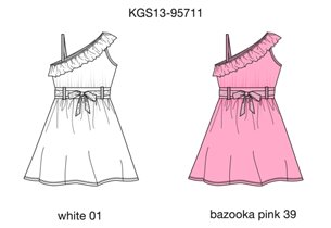 Платье для девочек (KGS13-95711)