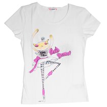 Футболка для девочек (KGS13-93107)