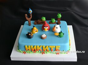 Торт Angry birds